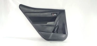 2018 Toyota Corolla LE OEM Left Rear Door Trim Panel Minor Scuffs Black - Image 1 of 4
