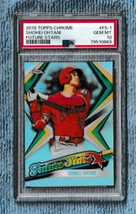PSA 10 2019 Topps Chrome Future Stars #FS-1 SHOHEI OHTANI LA Angels Dodgers - Bild 1 von 2