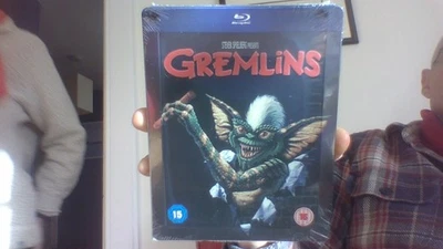 GREMLINS  -  UK BLURAY STEELBOOK   -   NEW  /  SEALED   -   PERFECT CONDITION - Image 1 of 3