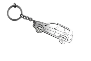 Car Keychain Fit Peugeot 4007 Stainless Steel Gift Key Ring SV Design - Picture 1 of 6