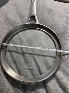 Calphalon Premier Space Saving Flat Glass Lid with Handle for 8" pot pan - Picture 1 of 3