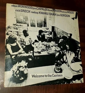 Welcome To The Canteen - Traffic Winwood Capaldi Mason Grech LP 1971 UA Records  - Foto 1 di 9