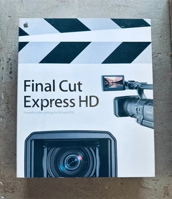 Apple Final Cut Express HD Video Editing Software for Mac M9732Z/A - Image 1 of 4