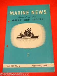 MARINE NEWS - FEB 1968 VOL XXll # 2 - Picture 1 of 1