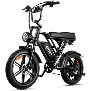 AMYET G60 1500W Dual Suspension Fat Tire AllTerrain Electric Bicycle Adult Ebike - Picture 1 of 21