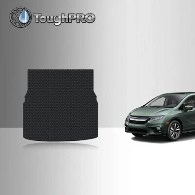 Alfombrilla de carga ToughPRO tercera fila de plumón negra para Honda Odyssey All Weather 2018-2026 Foto 1 de 4