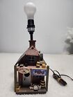 Country Style General Store Wooden Lamp House Cabin Decor, It Works.