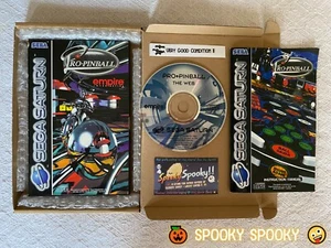 Pro Pinball The Web Sega Saturn - UK PAL VGC CIB - High Quality Packing - Picture 1 of 9