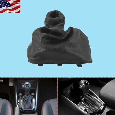 Botas de cuero con perilla de cambio de marchas para 2010 2011 2012 2013 Kia Forte/Forte Koup Foto 1 de 4