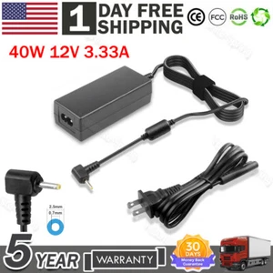 Adapter Charger for Samsung Chromebook 3 11.6 Pro Plus Google 2018 Slim Laptop - Picture 1 of 9