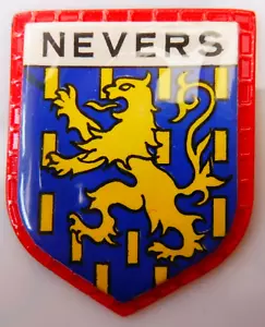 ECUSSON - BLASONS DE FRANCE LES VILLES FROMAGERIES FINAS N°109 NEVERS - Picture 1 of 2
