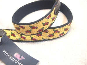 vineyard vines Boys' Tree & Christmas Tree Canvas Club Belt NWT size 30 $45 - Picture 1 of 5
