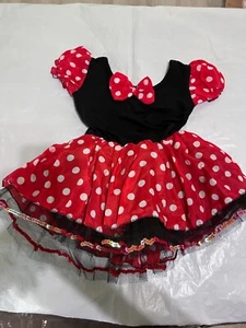 Toddler Girls Kid Minnie Mouse Fancy Dress Party Costume Ballet Tutu-Size 3 - Picture 1 of 2