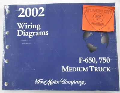 2002 福特 F-650/750 中型卡车电线直径 — 第 1/4 张图片