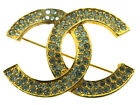 Chanel Brooch Pin For Women And Men With Rhinestones Here M _96025