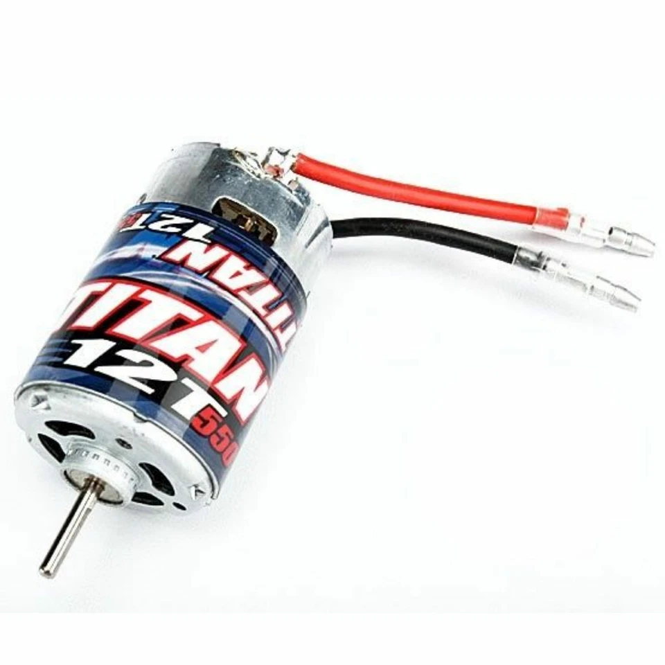 Traxxas TRX3785 Motore Titan 12T 550 Summit 1/16, Rustler 4x4,Bandito,Bigfoot - Immagine 1 di 1