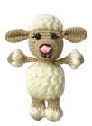 Printed Toy Crochet Pattern, Loulou the Lamb Crochet Pattern, Amigurum