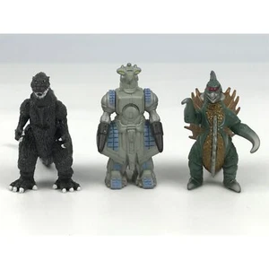 Godzilla 1954, Moguera & Gigan Pack Of Destruction Mini Figures Toho Bandai 2002 - Picture 1 of 10