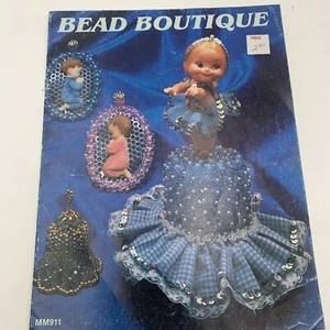 1983 Bead Boutique Magazine Christmas Section Beadwork Butterfly Anne Ball MM911 - Picture 1 of 9