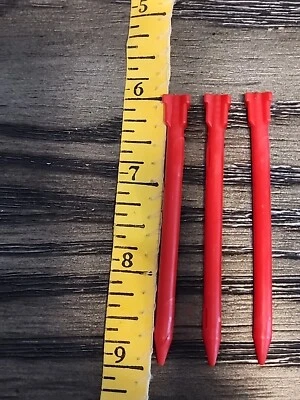 De colección 1980 Transformers Era Daltanias Plástico 3" Largo Misiles Rojos  Foto 1 de 4