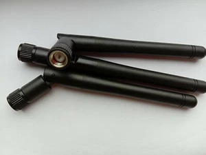 5 pcs Antenna 2.4G 3dBi GPRS GSM SMA male Tilt-Swivel for Wireless Router - Picture 1 of 4