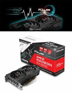 SAPPHIRE Video Card PULSE AMD Radeon RX 6600 8GB GDDR6 PCI-Exp 4.0 From Japan - Picture 1 of 12