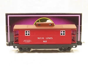 MTH 10-3004 Tinplate Traditions Lionel #817 Rubber Stamped Caboose LN - Picture 1 of 7