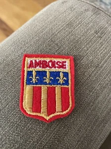 Amboise France Woven Cloth Patch Badge 2”x 1.5” - Picture 1 of 1