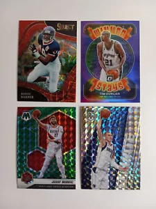 Tarjetas coleccionables deportivas: Rondie Barber-Tim Duncan-Jusuf Nurkic-Kristaps Porzingis - Imagen 1 de 2