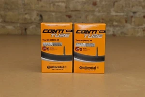 Two Pack Continental 26 x 1.4, 1.5, 1.6, 1.75 42mm Presta Valve Inner Tubes - Picture 1 of 5