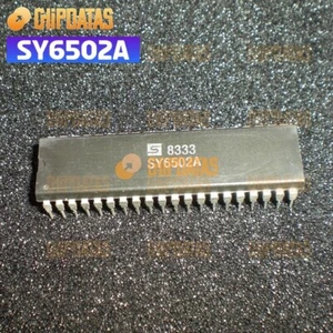 1PCS New SYNERTEK SY6502A DIP-40 8-bit Microprocessor - Picture 1 of 1