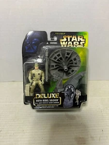 Star Wars 69744 Deluxe Hoth Rebel Soldier w/ Anti-Vehicle Laser Cannon New - Picture 1 of 2