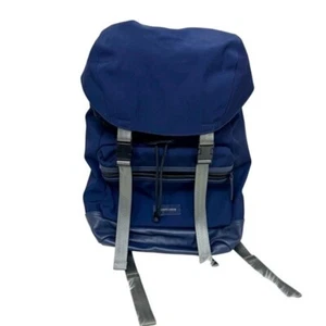 NUOVO zaino/borsa per laptop Uri Minkoff unisex blu navy con coulisse quadrato - Foto 1 di 14