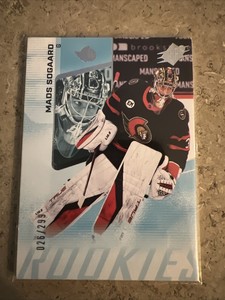 2022-23 Upper Deck SPx MADS SOGAARD #131 Rookie RC /299 Ottawa Senators