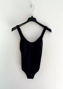 Anne Weyburn Swimsuit Swimming Costume Black One Piece UK 10-12 - NEW - Picture 1 of 9