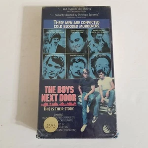 The Boys Next Door Vhs Movie Tape New World Video 1984 Charlie Sheen Action  - Picture 1 of 10