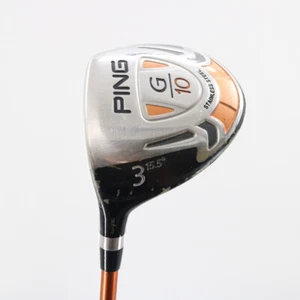 PING G10 3 Fairway Wood 15.5 Degrees Graphite R Regular Flex Left-Hand C-131110 - Picture 1 of 8