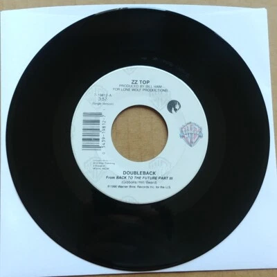 ZZ TOP Doubleback/Planet Of Women 45 7" CLASSIC ROCK Record Vinyl 1990 - Image 1 of 2