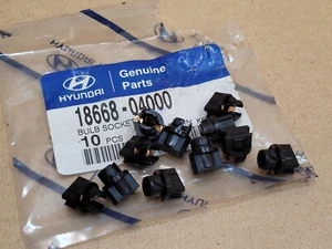 X10 Hyundai Accent Elantra Excel 1985-2006 Bulb Socket 14V 1.4W 18668-04000 NEW - Picture 1 of 8