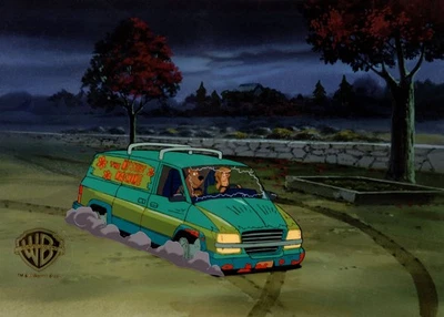 Scooby Doo Witch's Ghost: Scooby/Shaggy-Producción Original Celular/Dibujo Foto 1 de 3