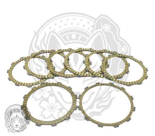 Discos de placas de fricción de fibra de embrague Honda 04-17 GL1800 Goldwing F6B NRX1800 Rune Foto 1 de 1