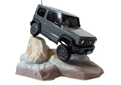 3D Printed Indoor RC Crawling Terrain - SCX24 TRX4M Mini-Z 4x4 Display Stand - Image 1 of 4