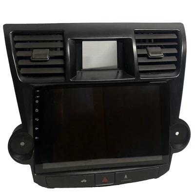 Toyota Highlander 2008-2013 radio estéreo GPS pantalla de información y bisel AfterMarket Foto 1 de 4