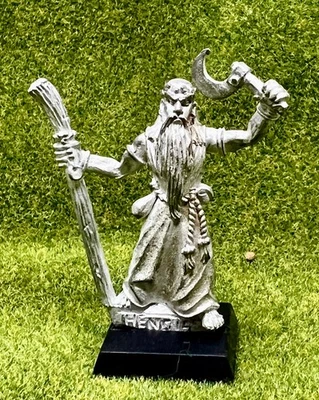 Warhammer Fantasy: Dogs Of War - Hengus The Druid (Metal,Unpainted) GW GIANTS - Image 1 of 2