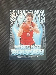 2024-25 Panini Donruss Optic - White Hot Rookies Reed Sheppard #12 (RC) - Picture 1 of 2
