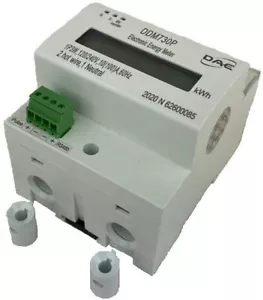 DAE DDM730P, RS485, 120/240V kWh Meter, 100A,1P3W,Internal CT,60 Hz,Pass Through - Picture 1 of 7