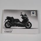 BMW C400 GT 2018 English Owners Manual 1st Edition 01408403491