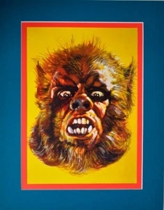 OLIVER REED / CURSE Of The WEREWOLF PRINT Pro Matted Basil Gogos FM #12 Cover - Picture 1 of 1