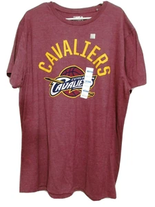NEU Cleveland Cavaliers Herren XL T-Shirt Oberteil weinrot NBA - Bild 1 von 5