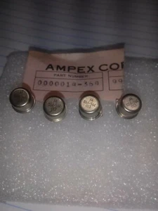 014-364 Motorola/Ampex PNP Si. Transistor, cuádruple emparejado, TO-5, Hfe = 180/Lkg = 1uA - Imagen 1 de 3